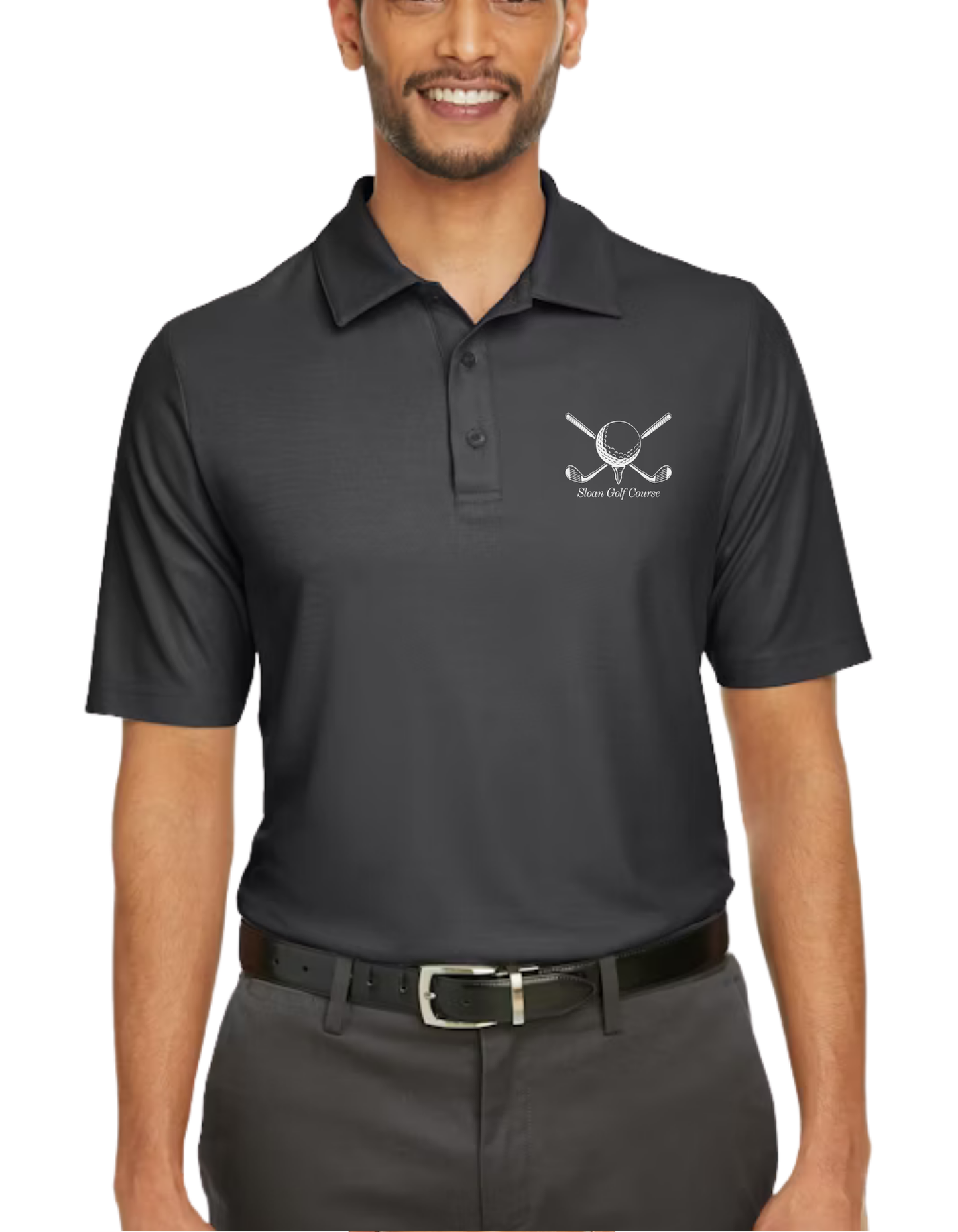 Sloan Golf Course Mens Polo