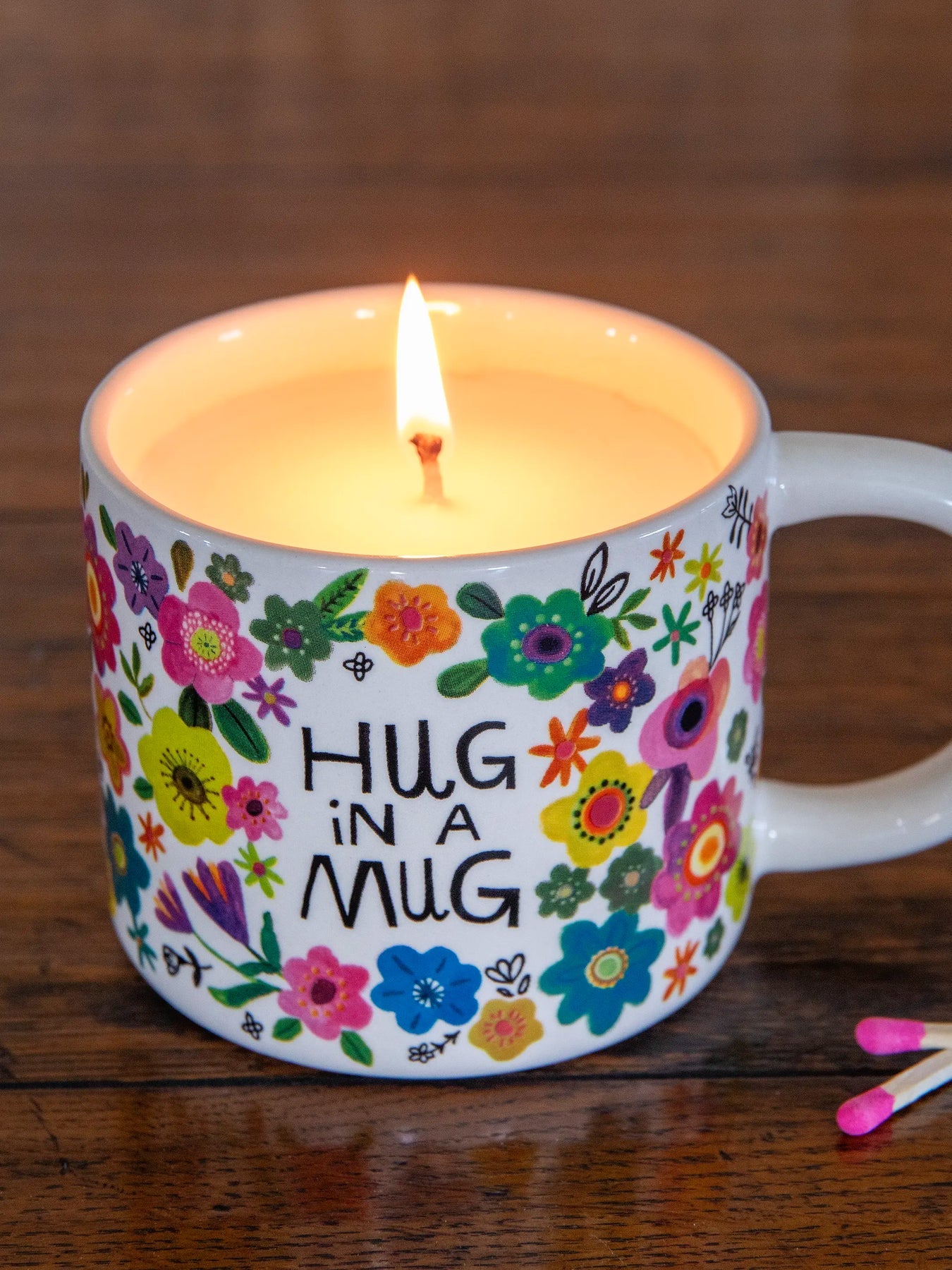 Secret Message Mug Candle