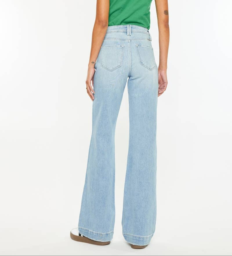 Kan Can High Rise Flare Jeans