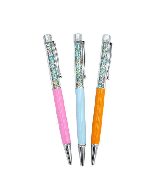 Confetti Ball Point Pen Set