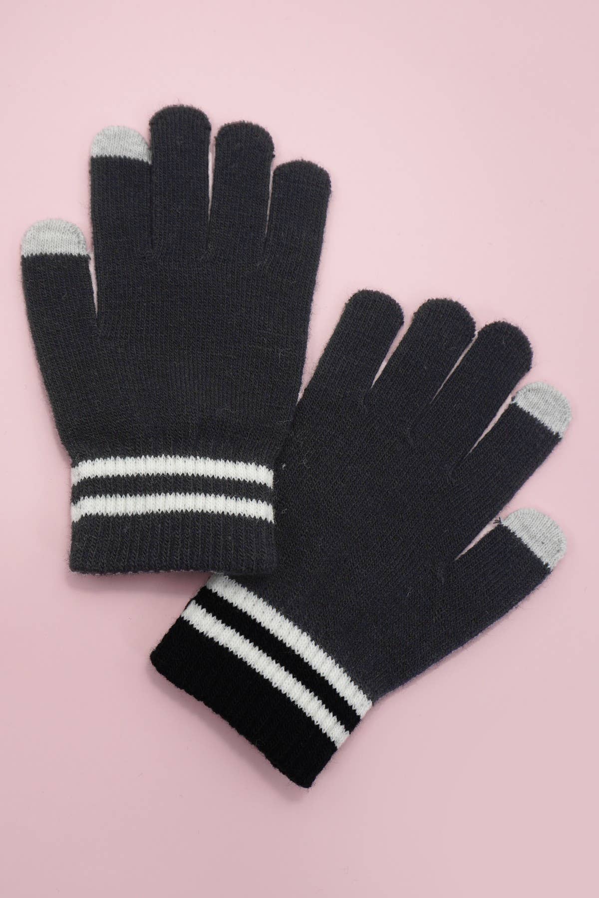 SOFT TRENDING STRIPE GLOVES