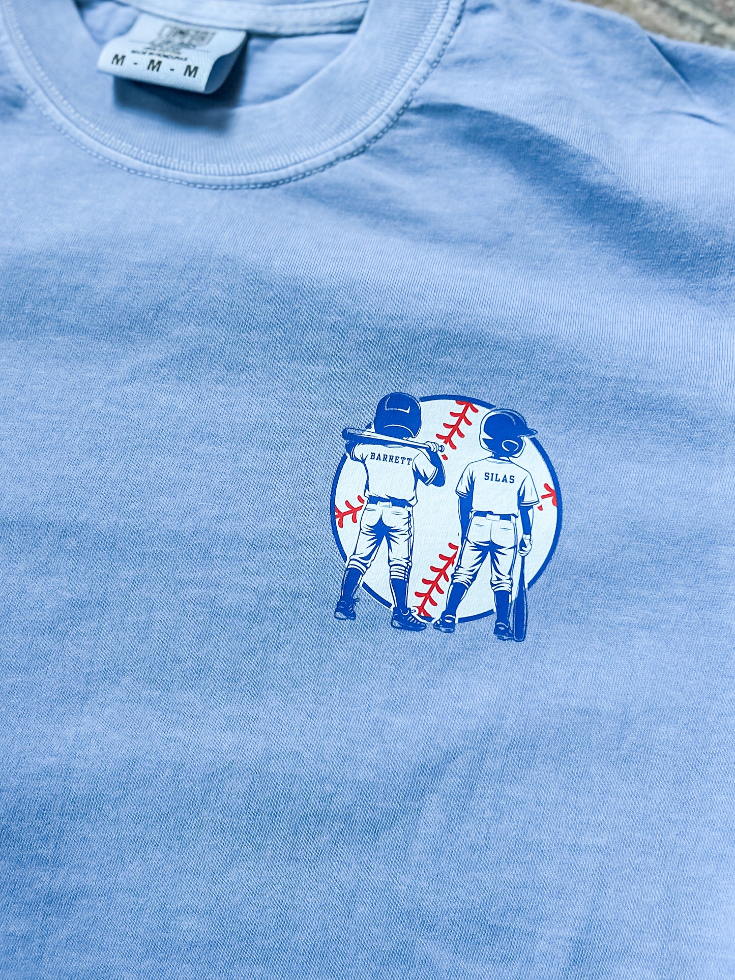 Custom Baseball/Softball Name Graphic Tee