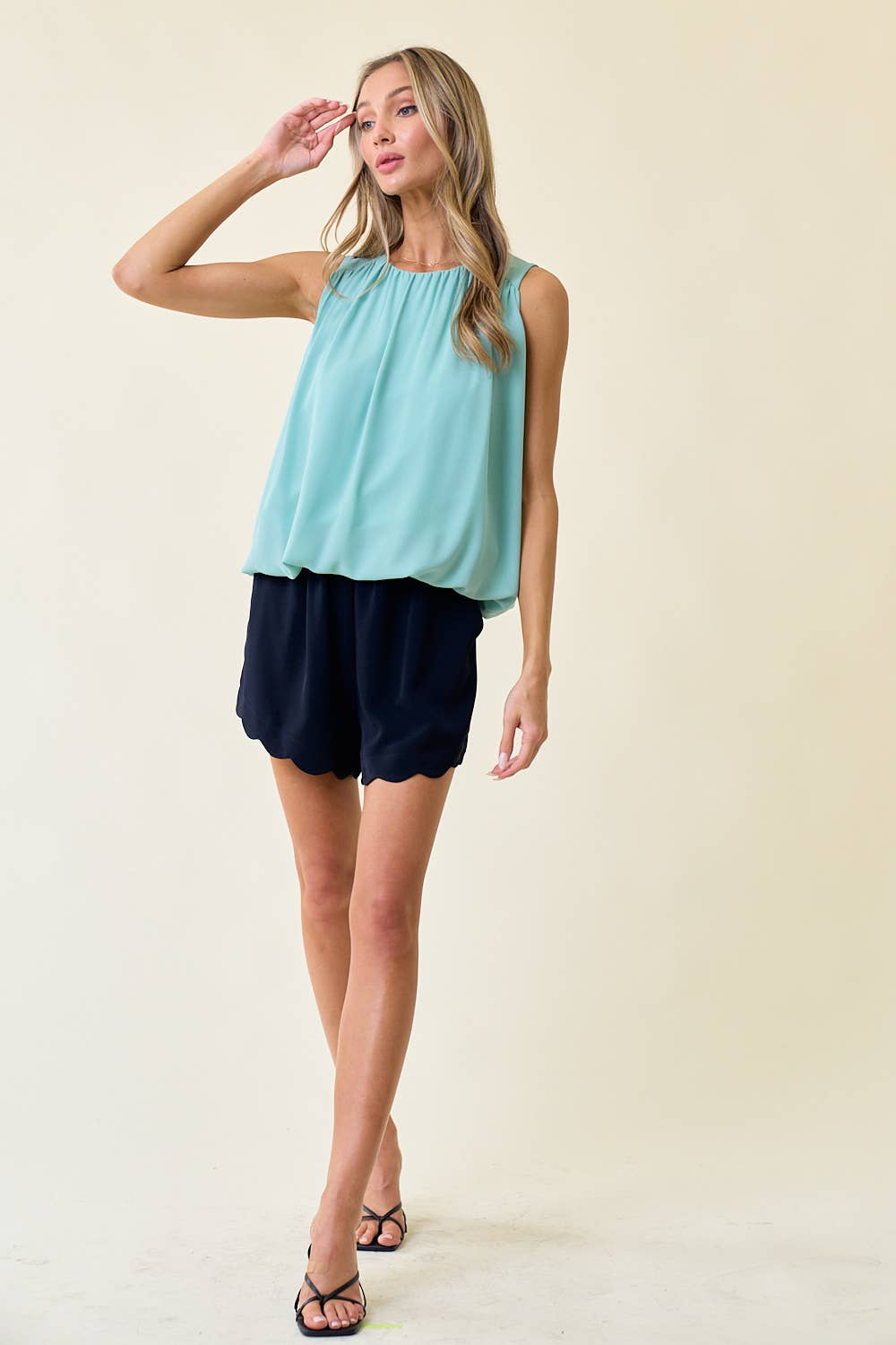 Scallop Shorts