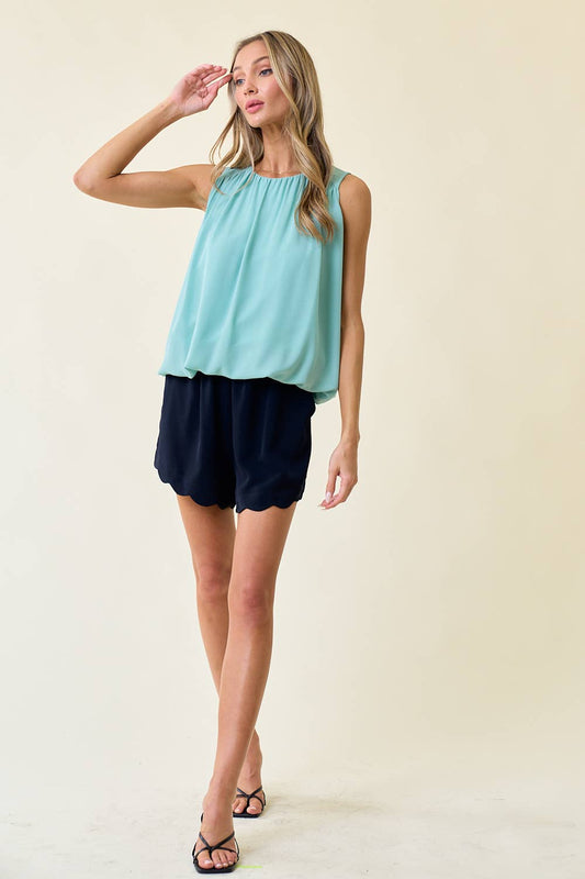 Scallop Shorts