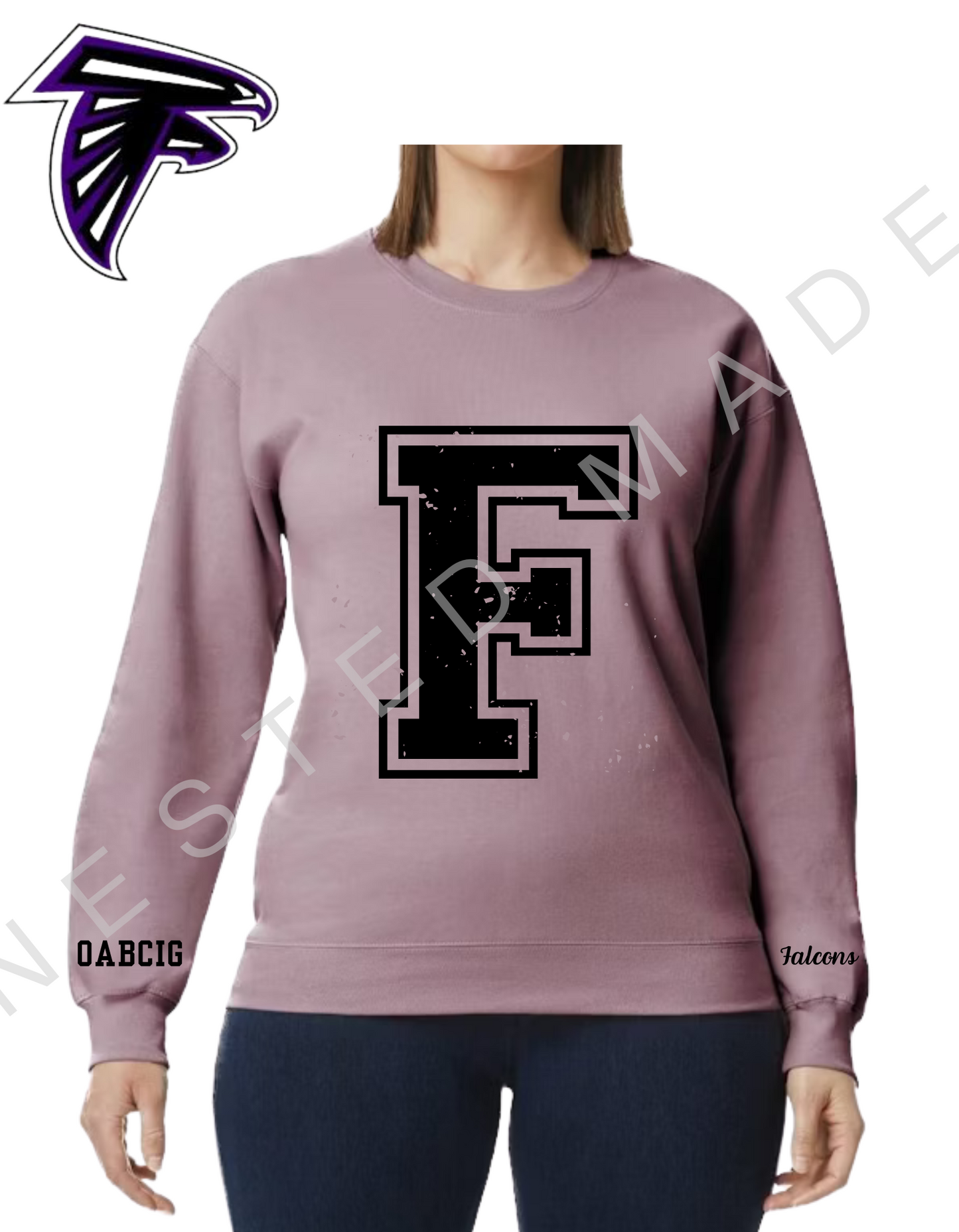 CUSTOM Varsity Letter Athletic Crew
