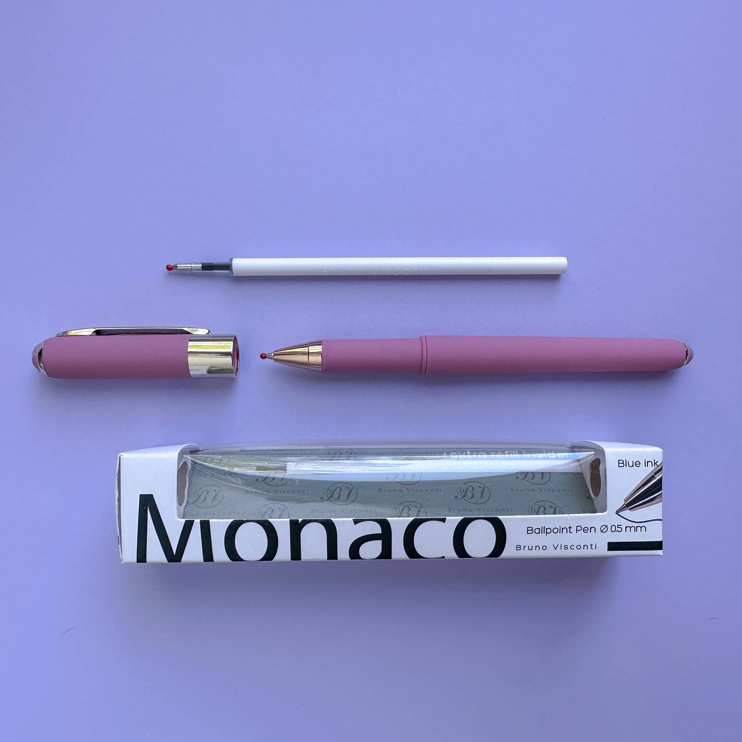 Monaco Pen in Pink with Gift Box