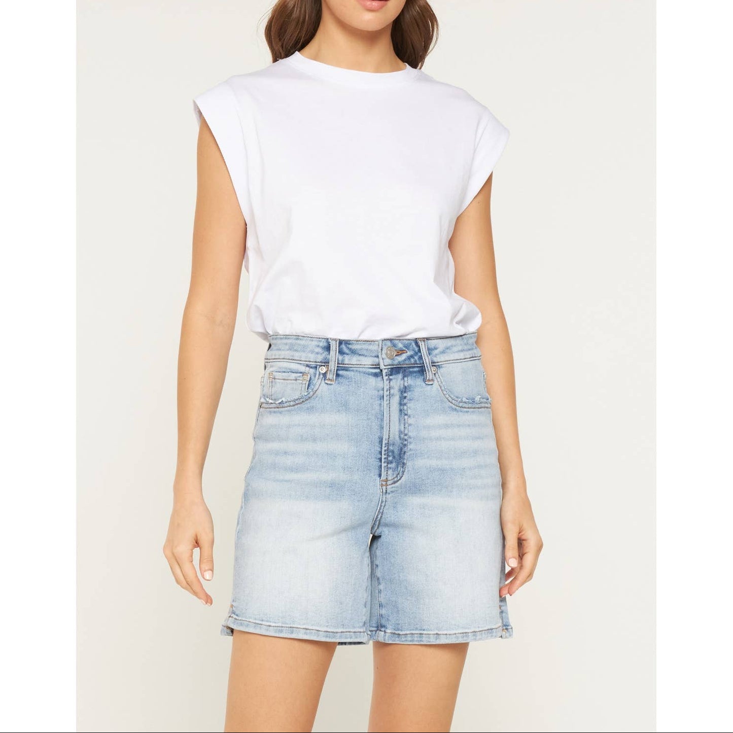 Mica Denim - SUPER HIGH BERMUDA