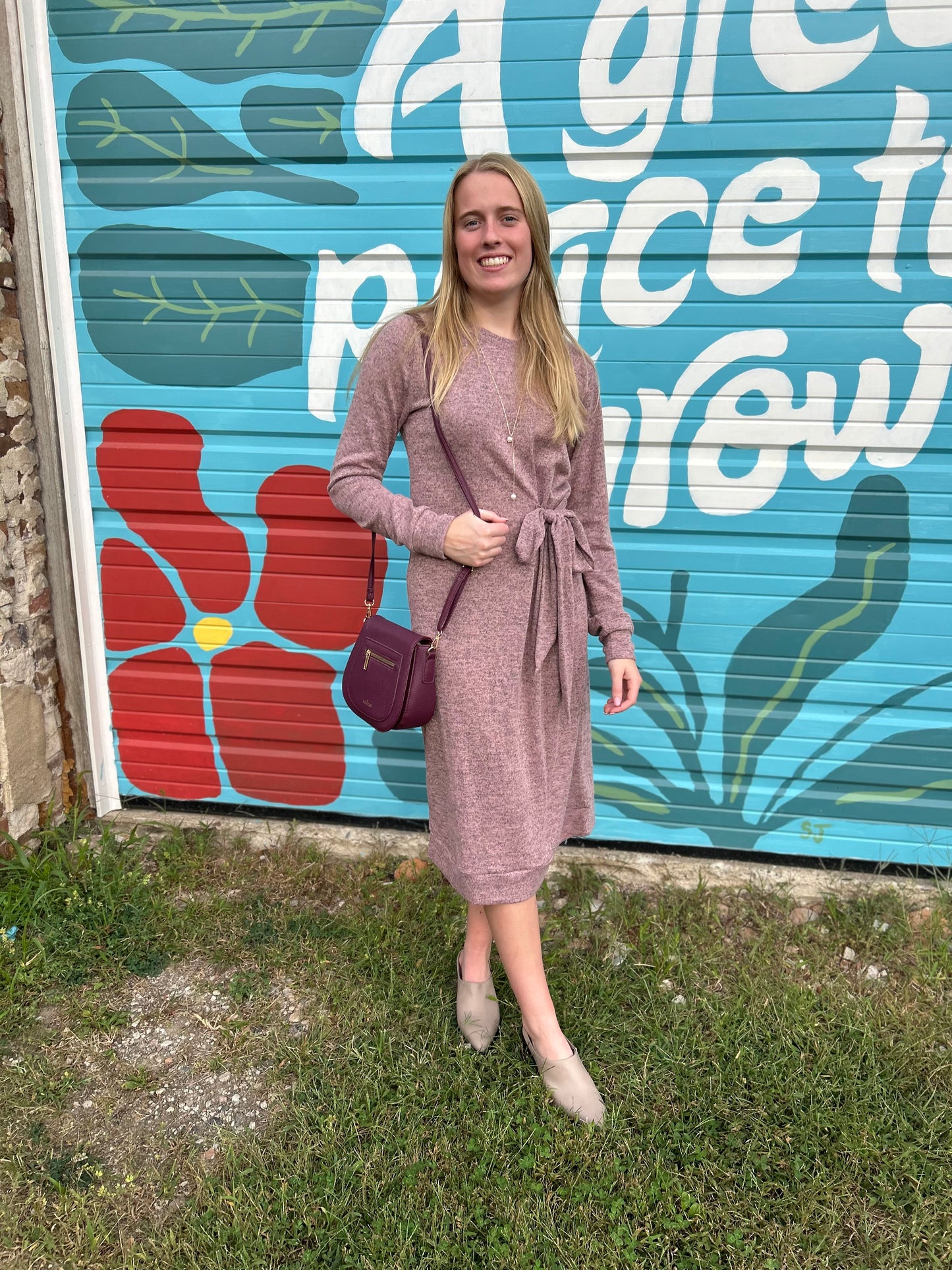 Dear Scarlett - Hacci Knit Tunic Dress TRV-TIMELESS