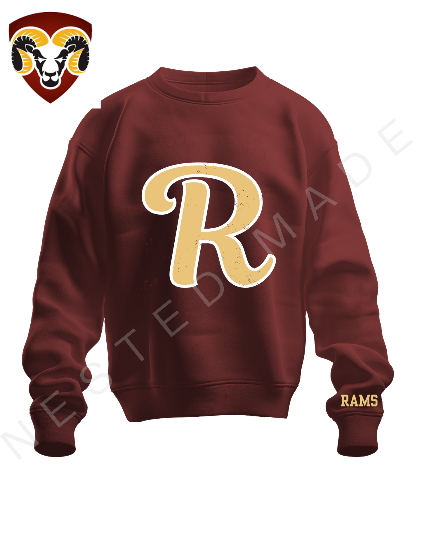 CUSTOM Varsity Letter Athletic Crew