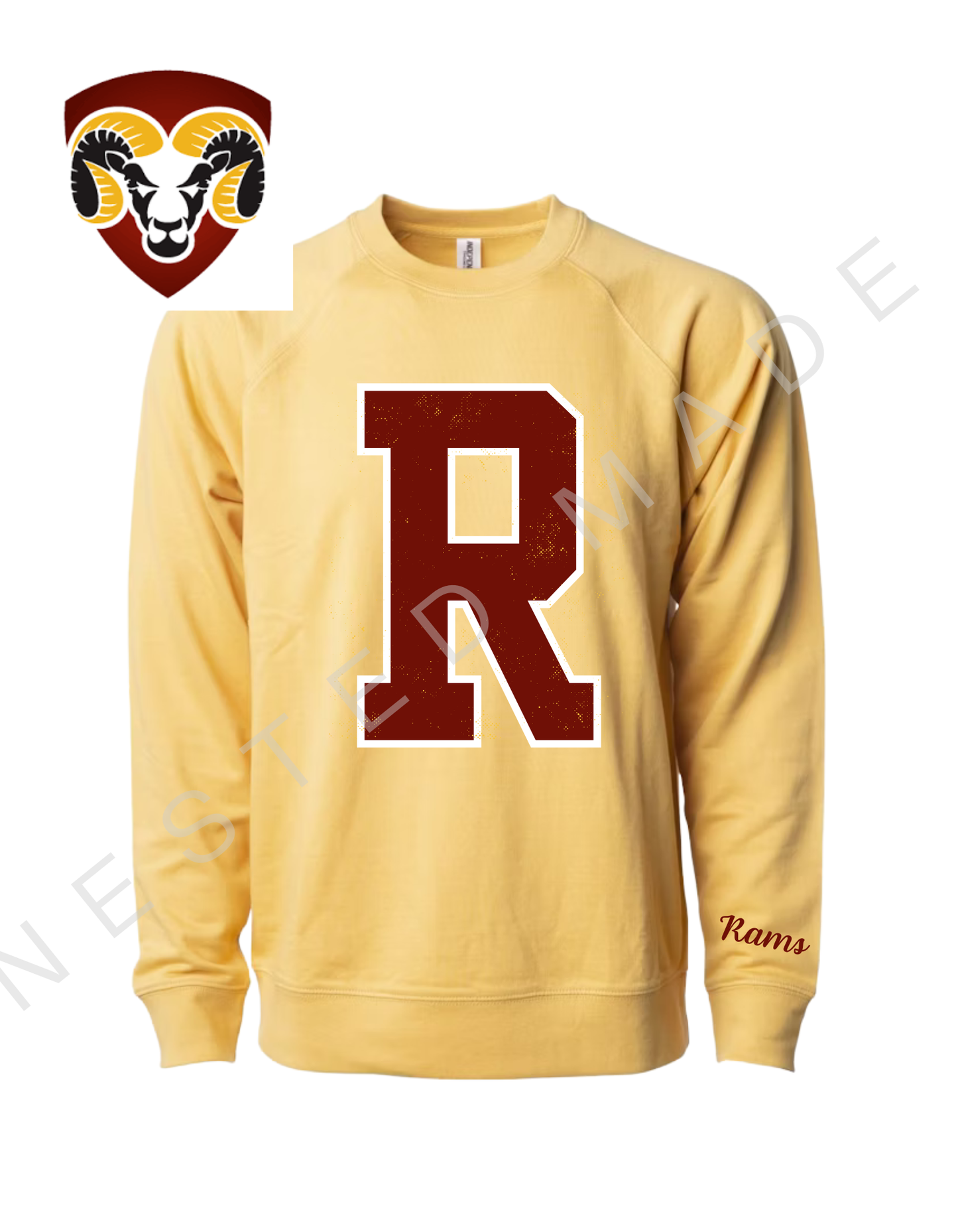 CUSTOM Varsity Letter Athletic Crew