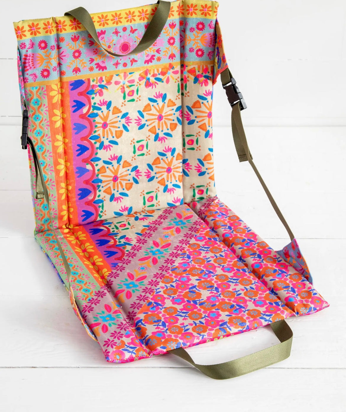 NL-OUTDOOR PATCHWORK FOLDING SEAT