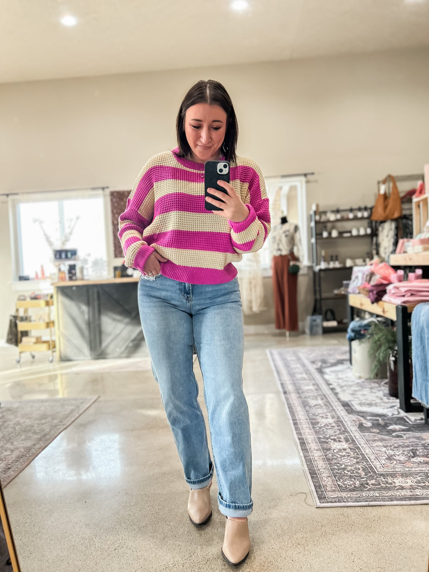 HIGH RISE BAGGY STRAIGHT