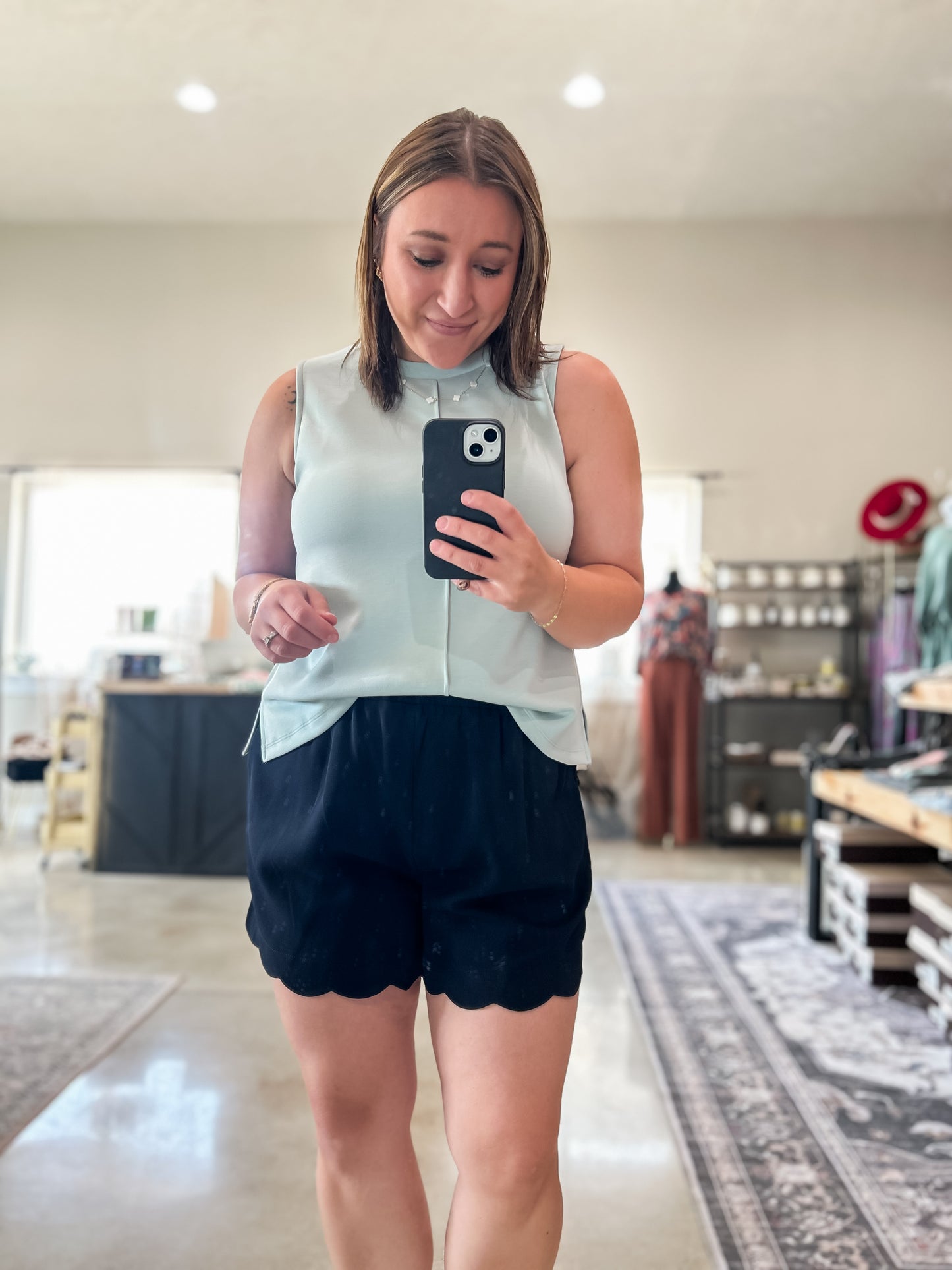 Scallop Shorts