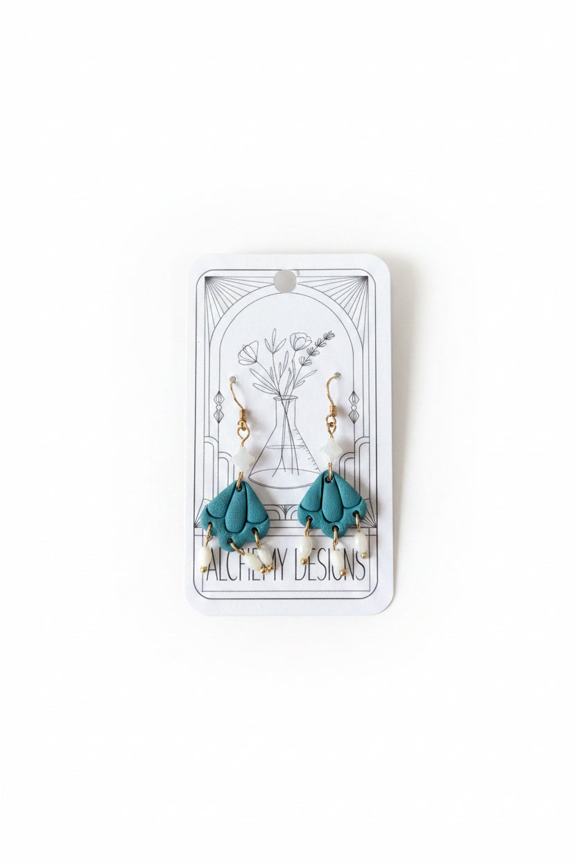 Alchemy-Turquoise Dangles