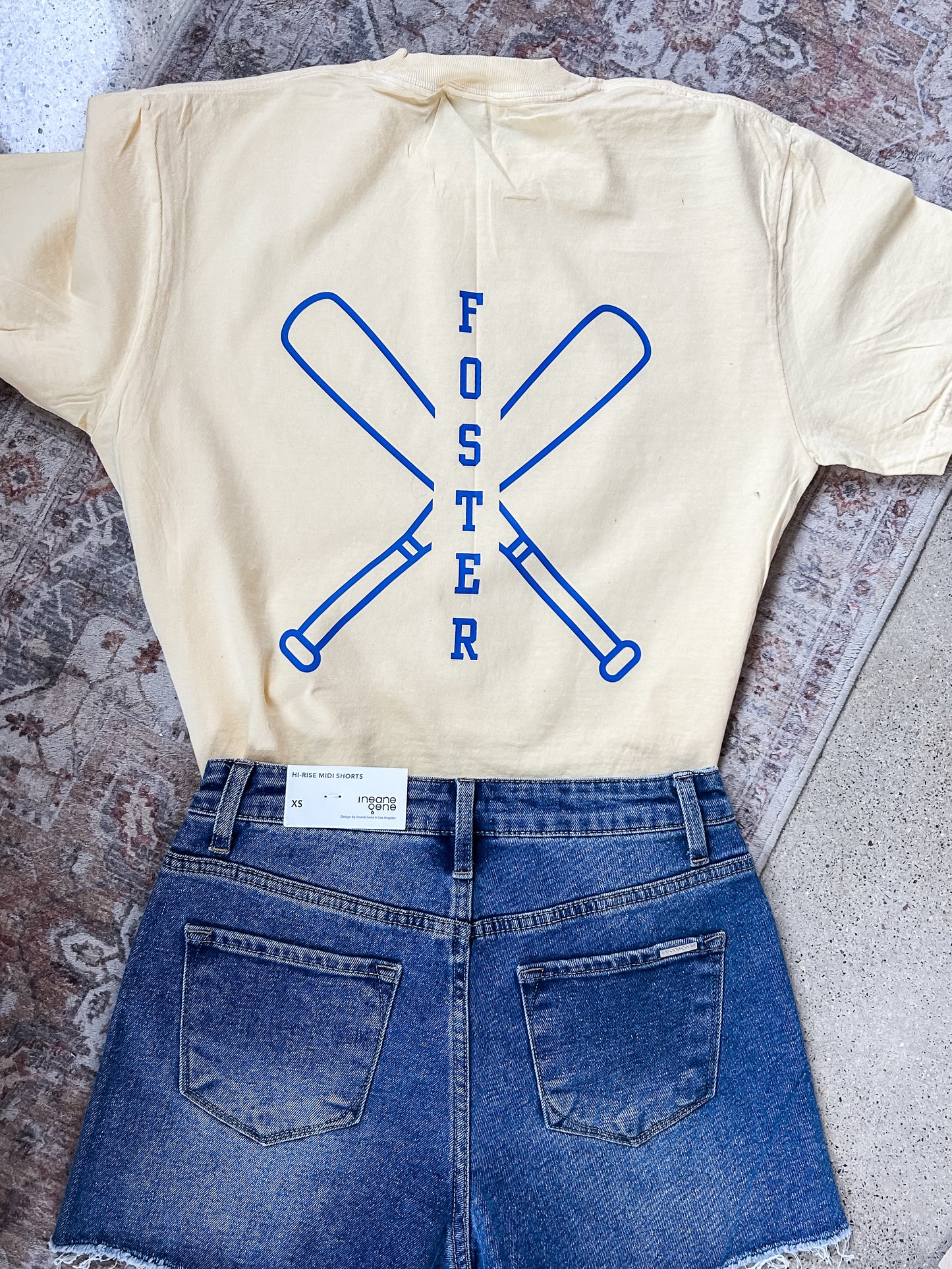 Custom Baseball/Softball Name Graphic Tee