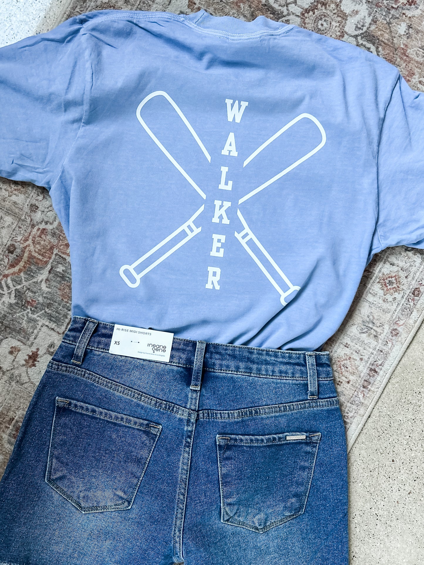 Custom Baseball/Softball Name Graphic Tee