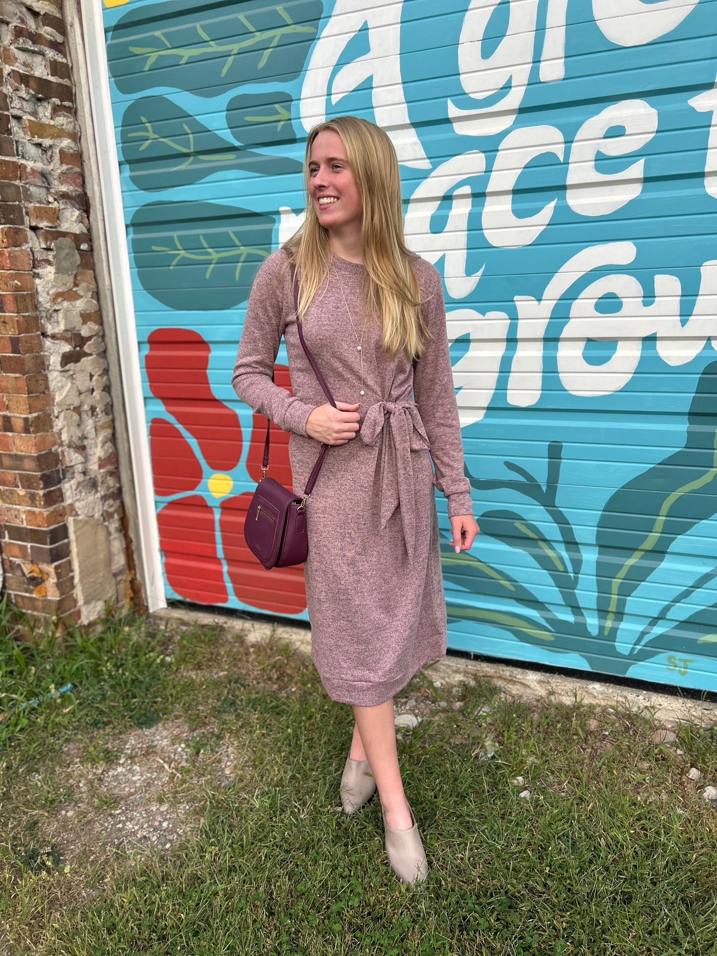 Dear Scarlett - Hacci Knit Tunic Dress TRV-TIMELESS