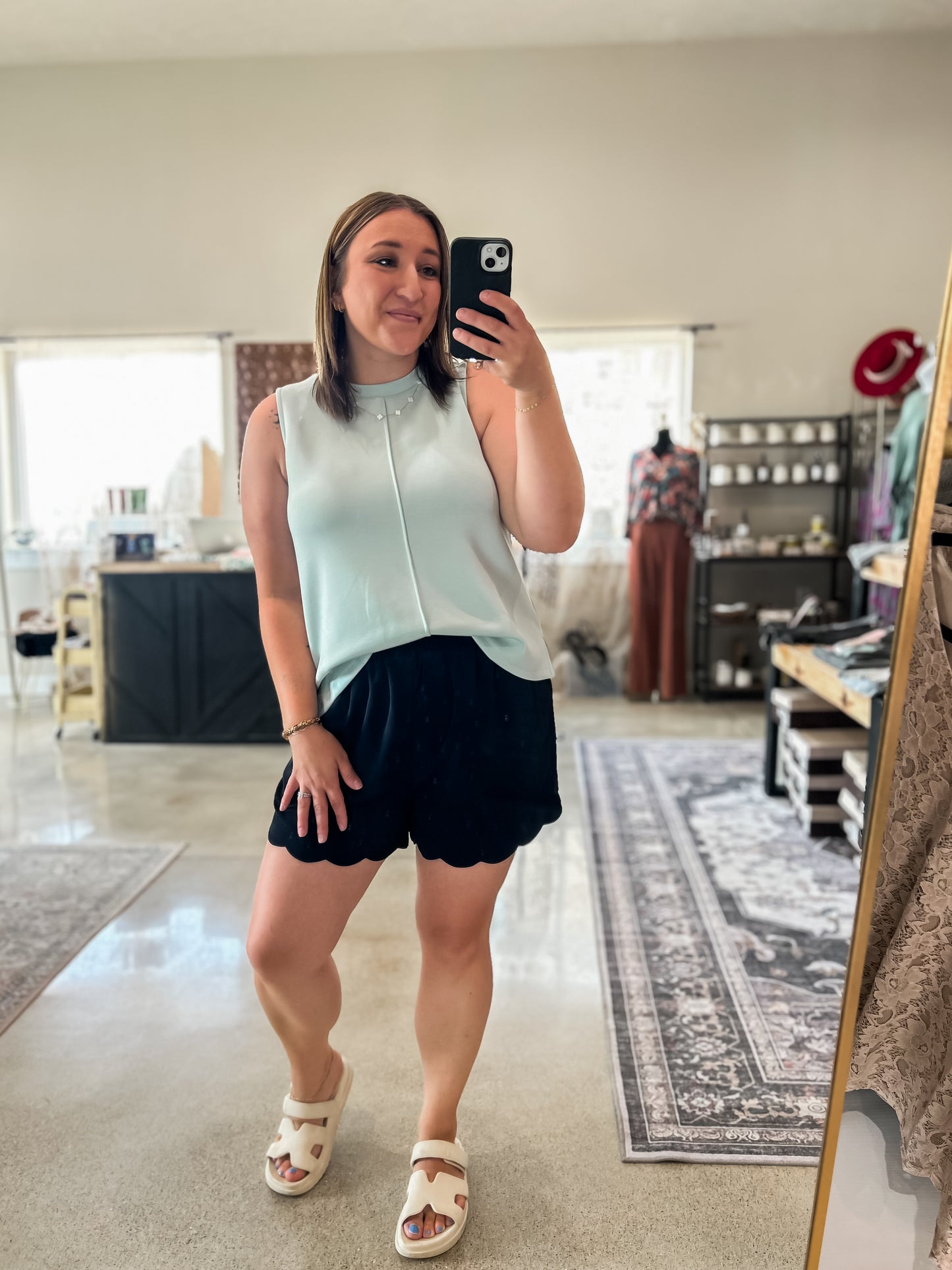 Scallop Shorts