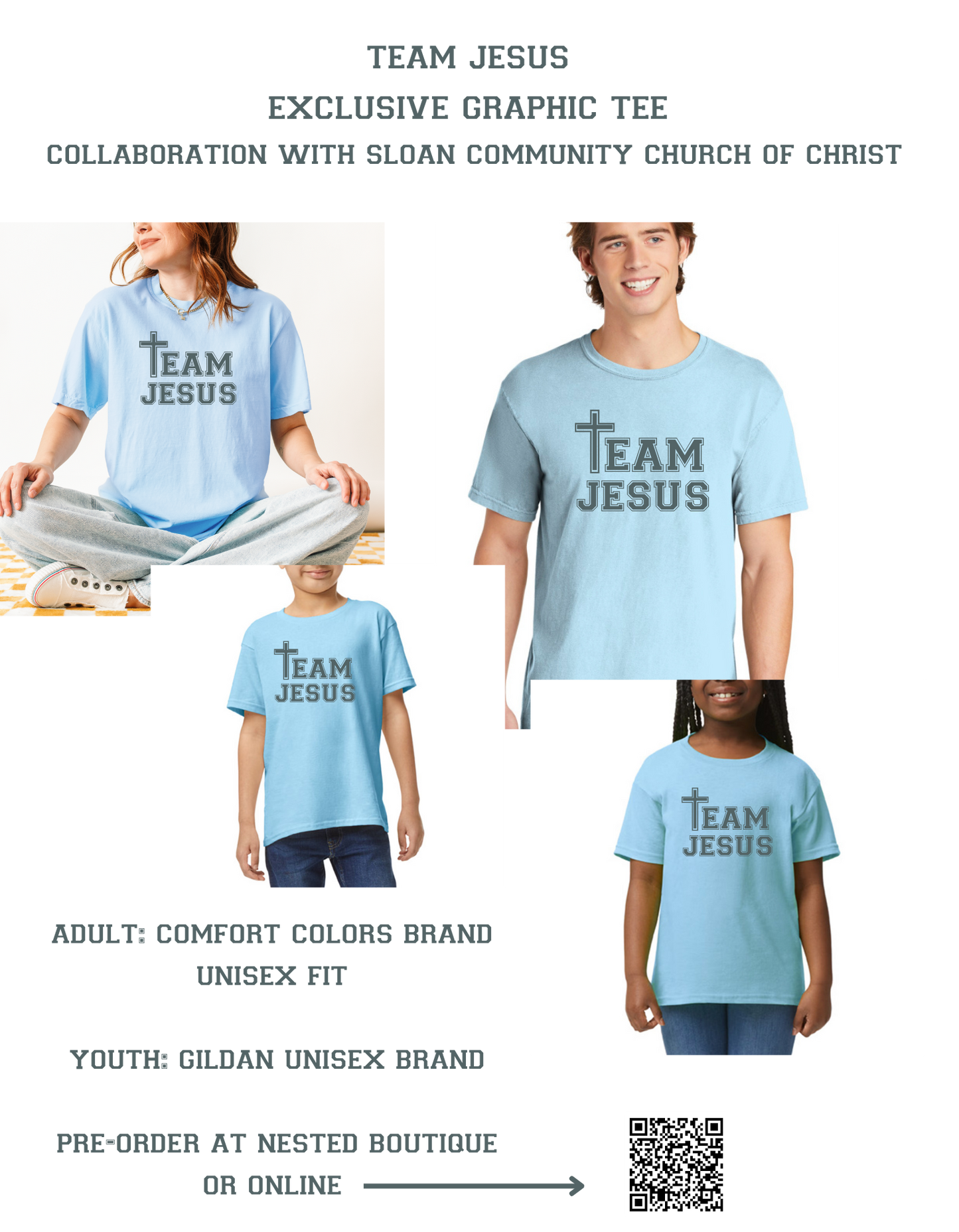 CCC Special- TEAM JESUS Graphic Tee