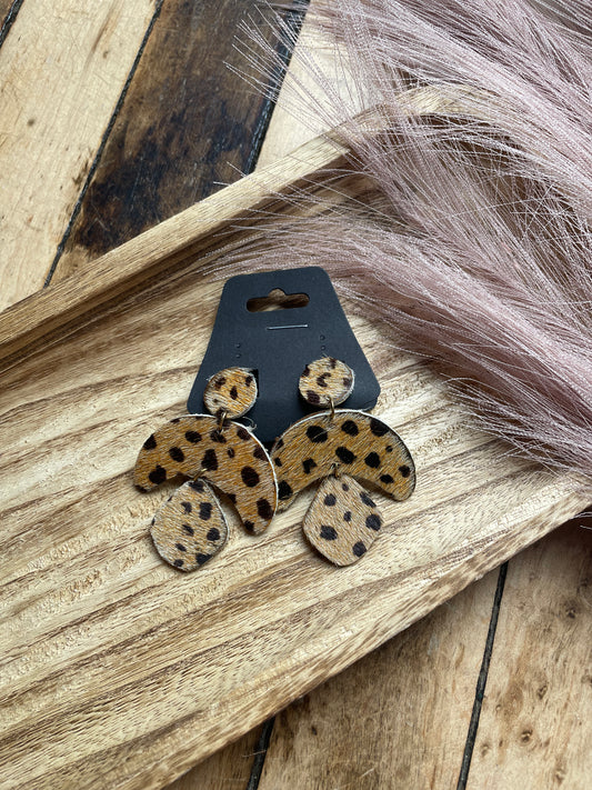 Leopard Print Dangle