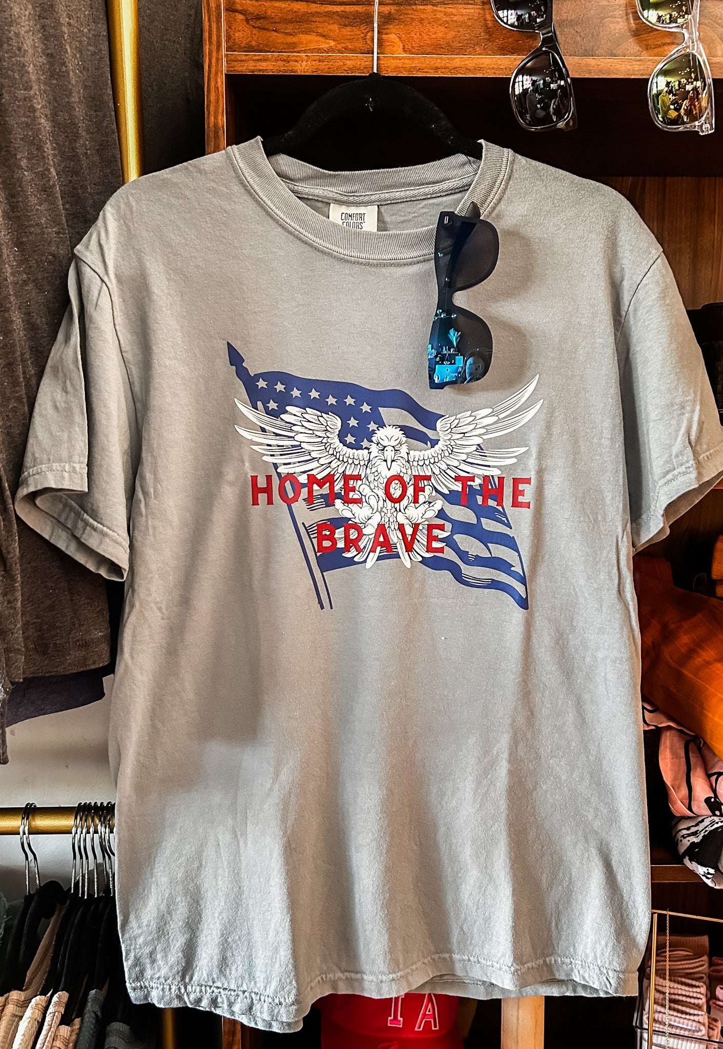 Home of the Brave Graphic T-Shirt