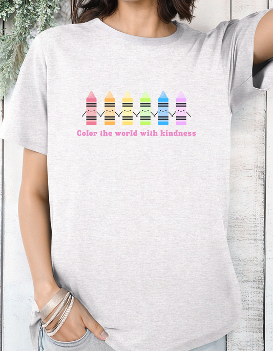 Color the World with Kindness Graphic