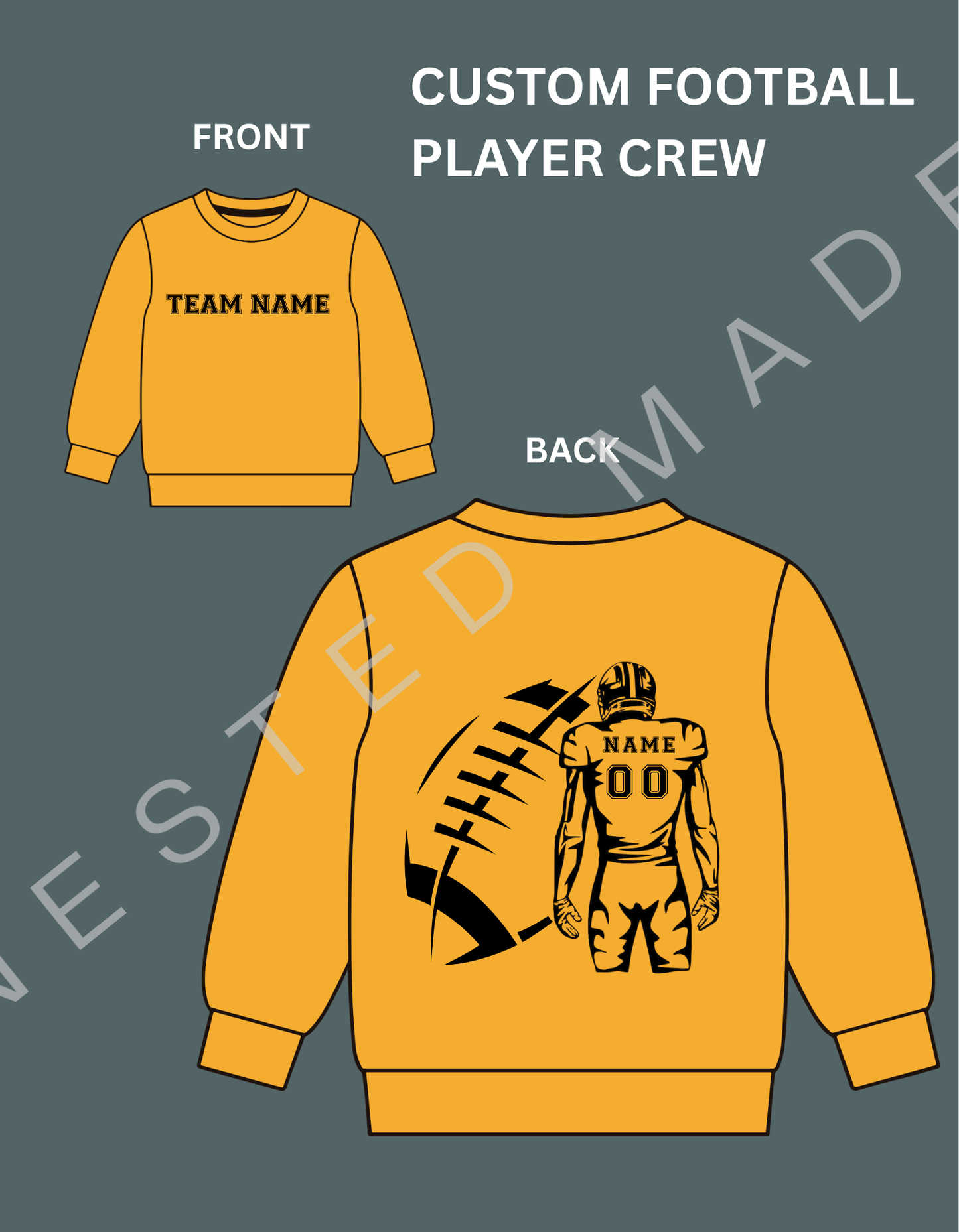 Custom Athlete Graphic