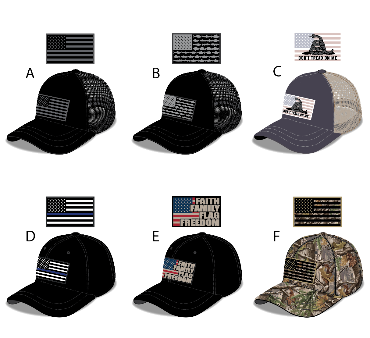 TAC GEAR AMERICAN FLAG ADJUSTABLE BALL CAP HATS