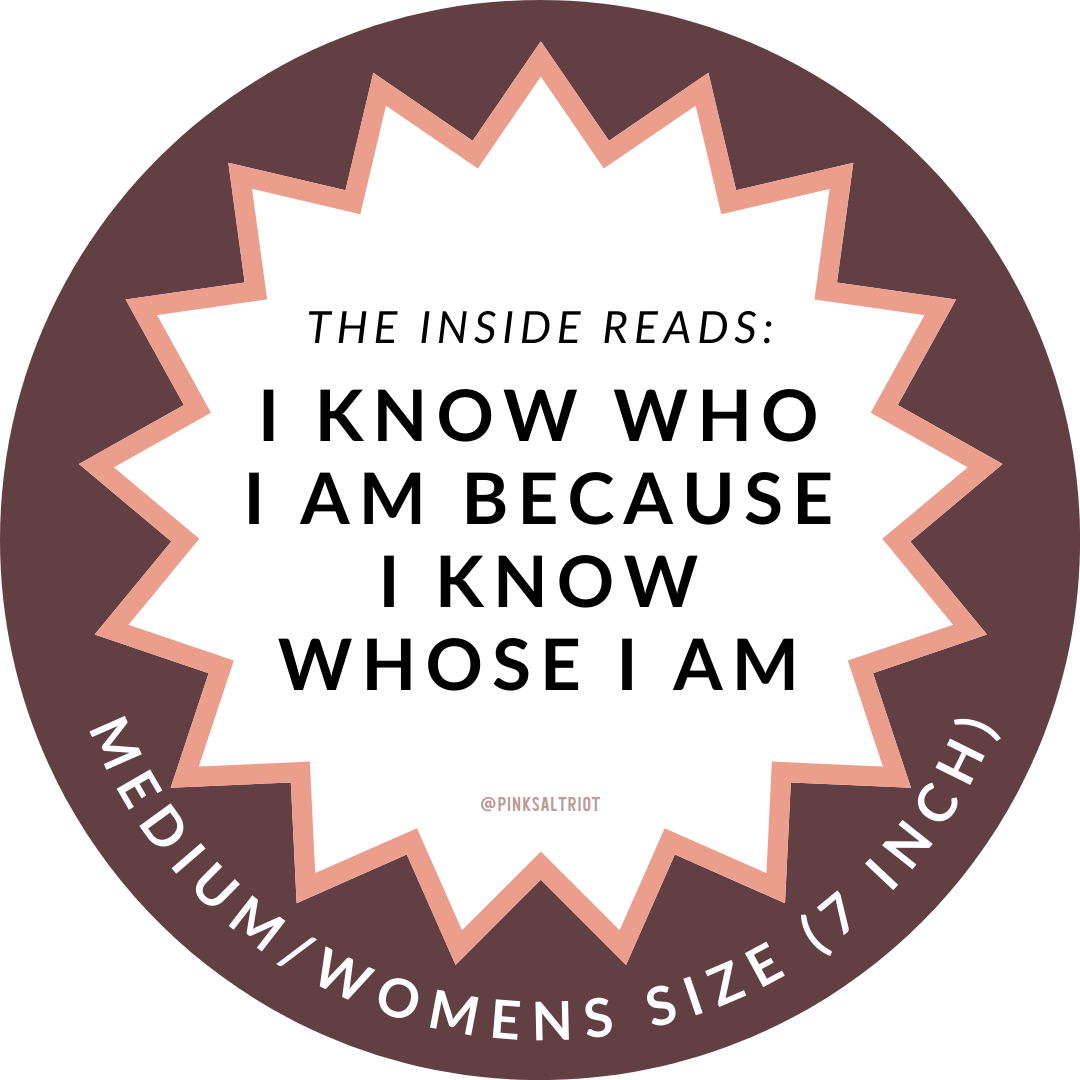 Pink Salt Riot - I Know Who I Am Womens Truthband