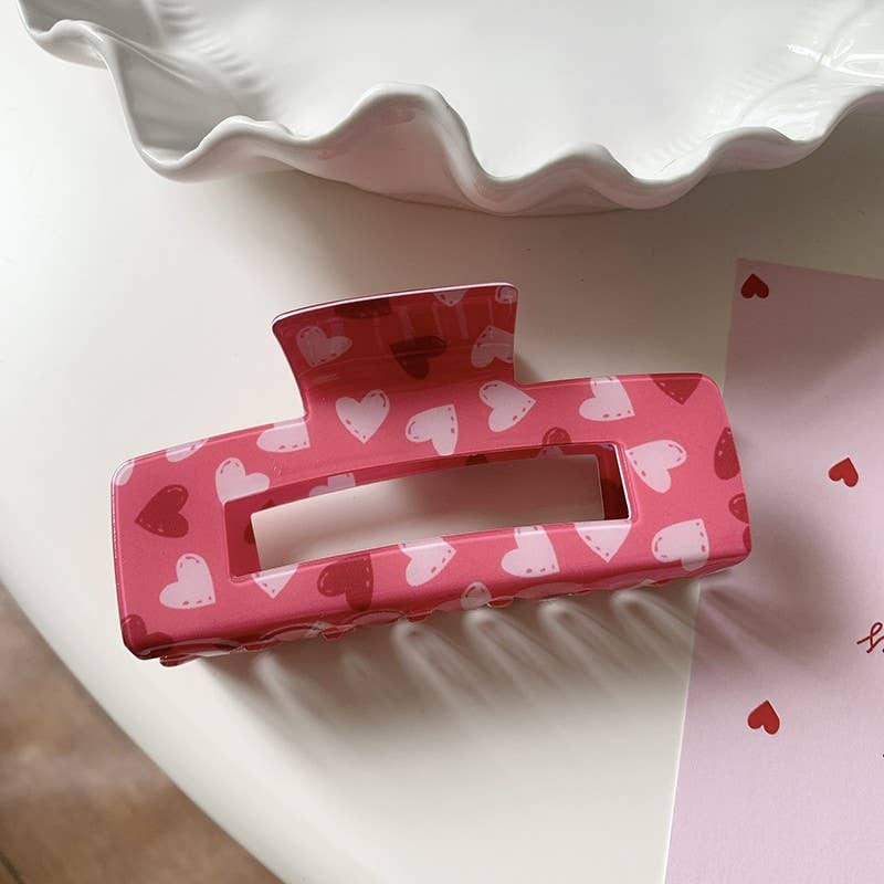 Valentine's Day Claw Clips