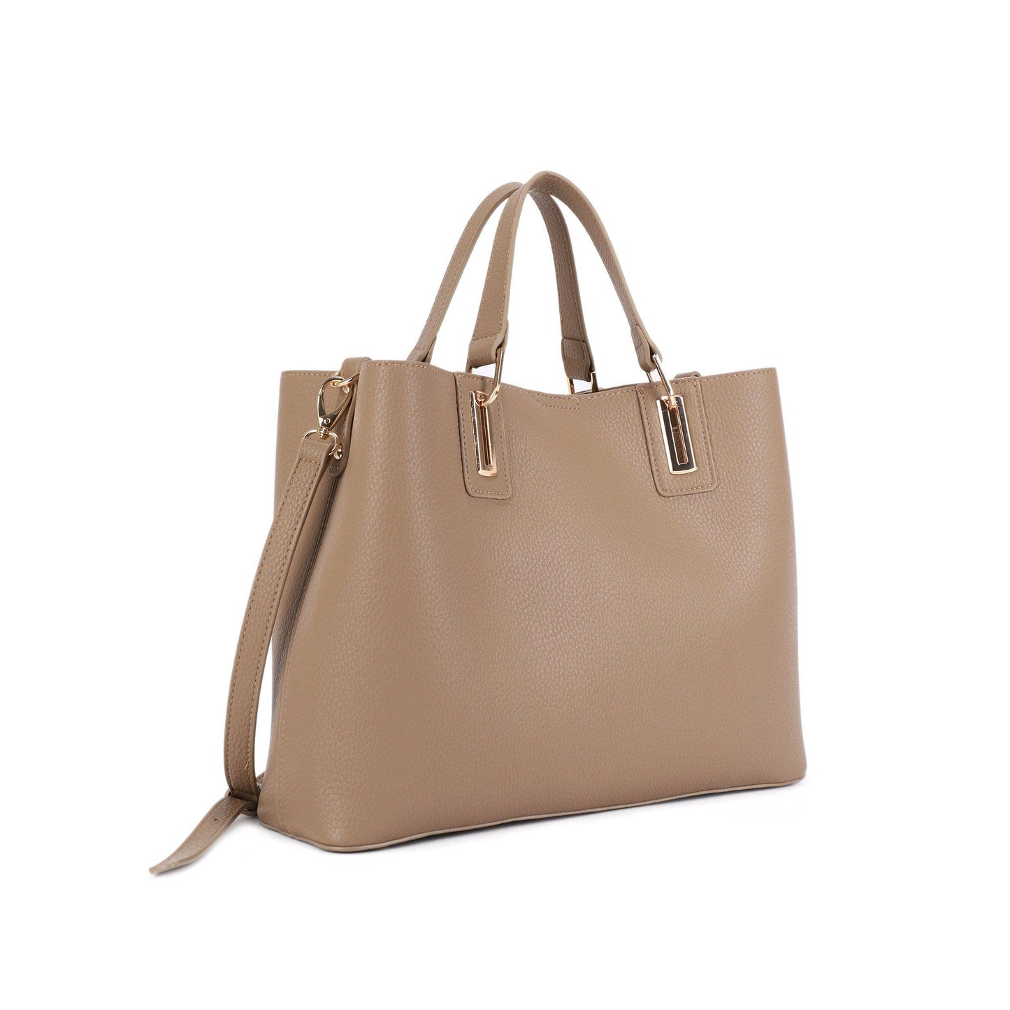 Michelle Three Compartment Tote/Crossbody Bag