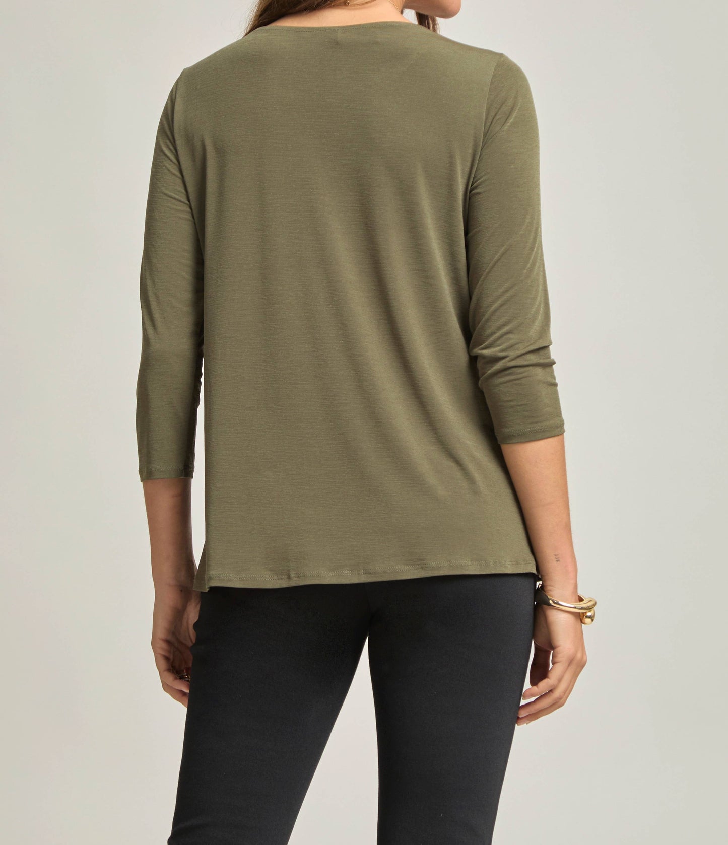 DS- Classic Round Neck 3/4 Slv Top