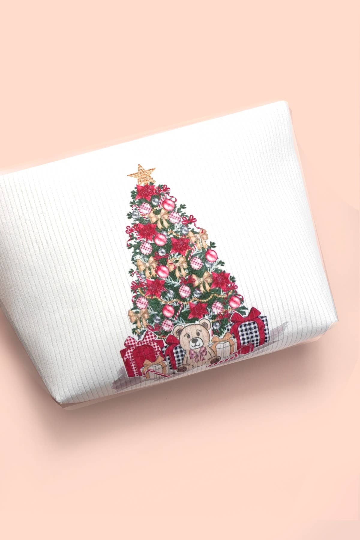 TRAVEL CHRISTMAS COSMETIC MAKEUP POUCH BAG