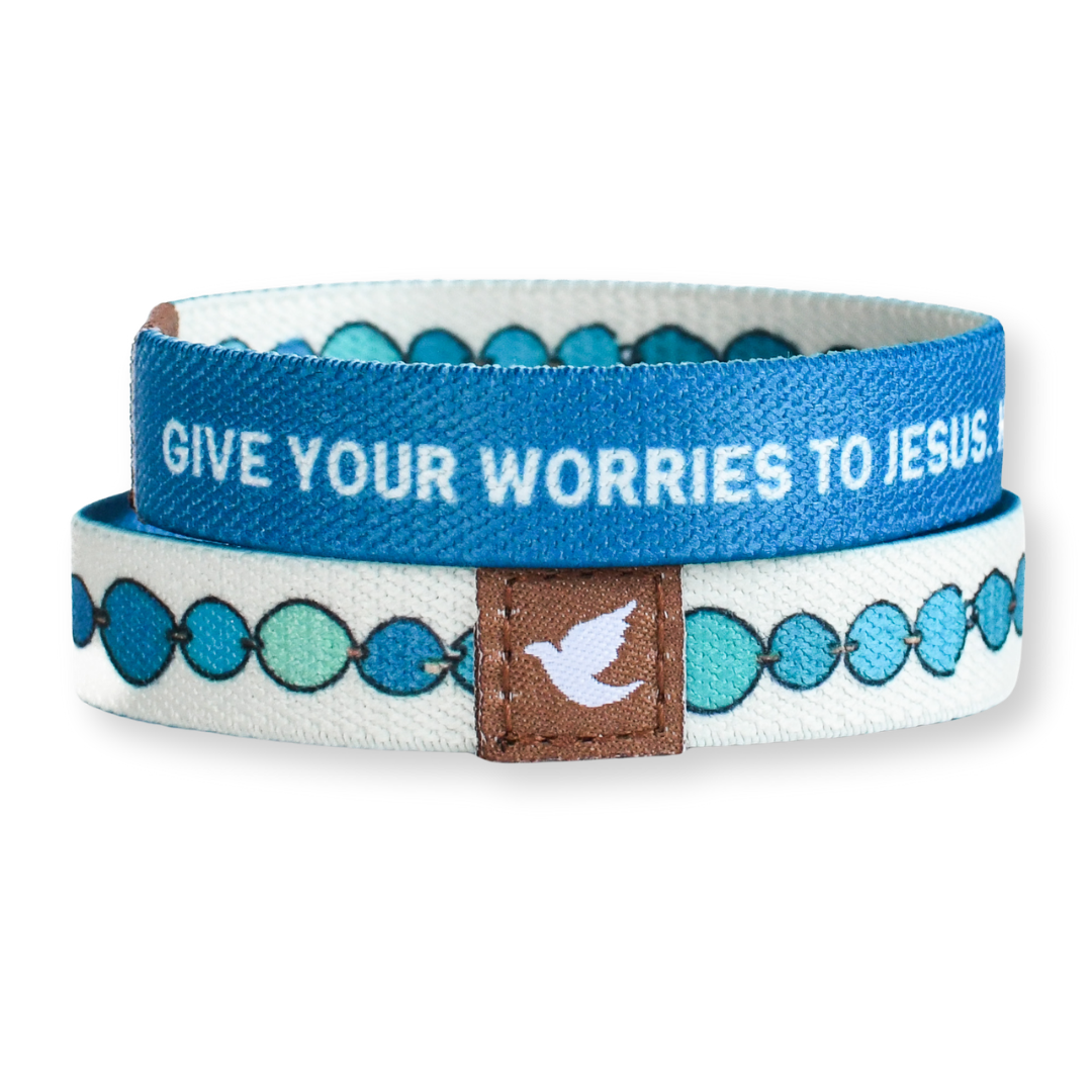 Pink Salt Riot - Give Your Worries to Jesus Medium Truthband