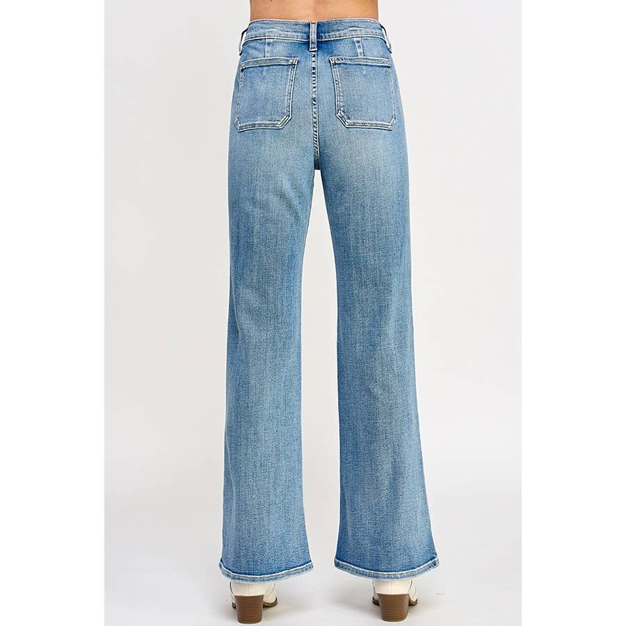 High Rise Ultra Slim Bootcut Denim