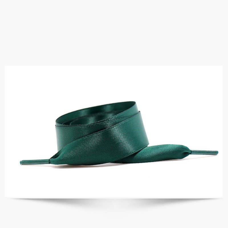 SILK SATIN RIBBON BOW PAIR SHOE LACES