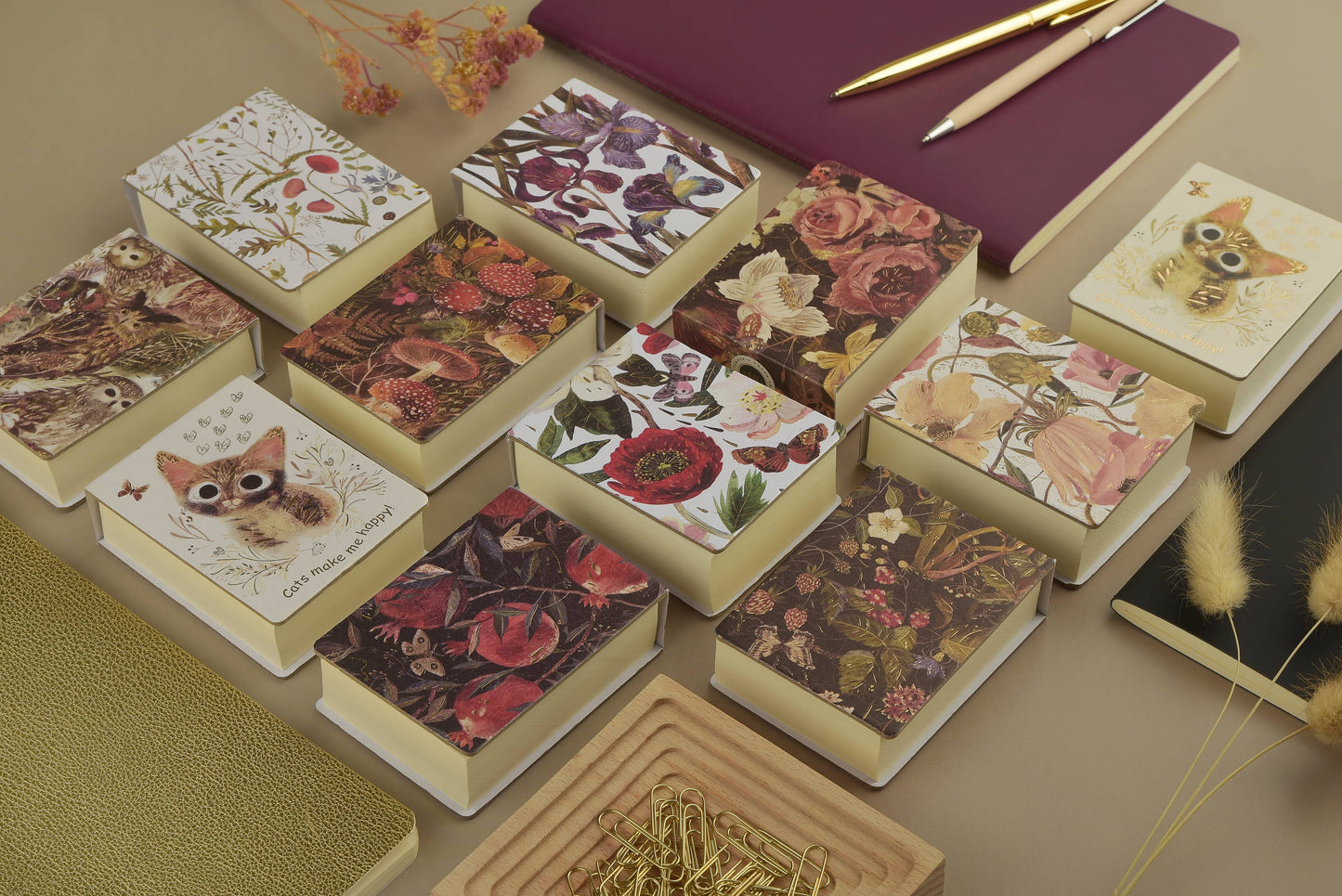 BV by Bruno Visconti - A7 Tear-Away Notepad - Lush Bouquet