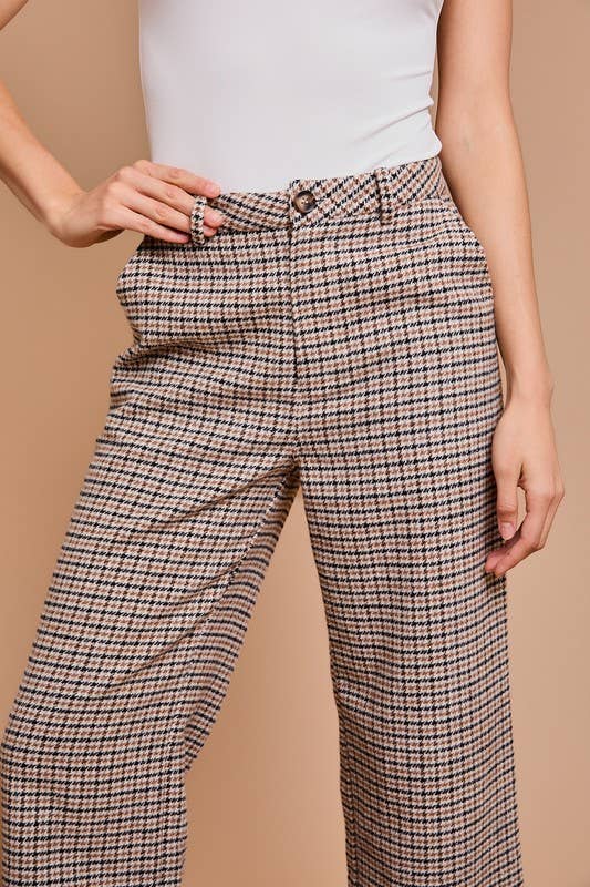 Plaid Trouser