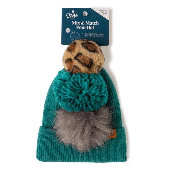 Snap To It Mix & Match Pom Hat Assortment