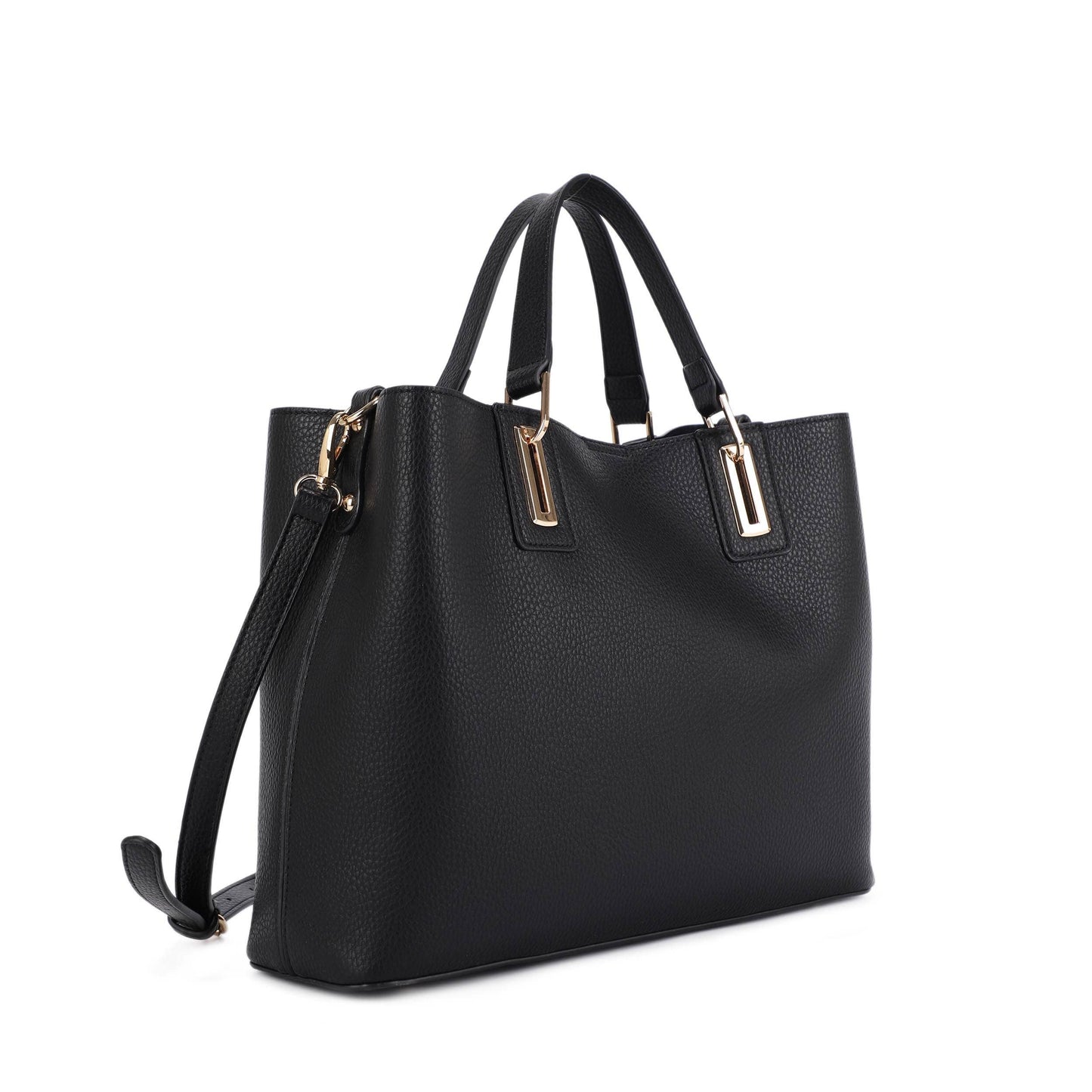 Michelle Three Compartment Tote/Crossbody Bag
