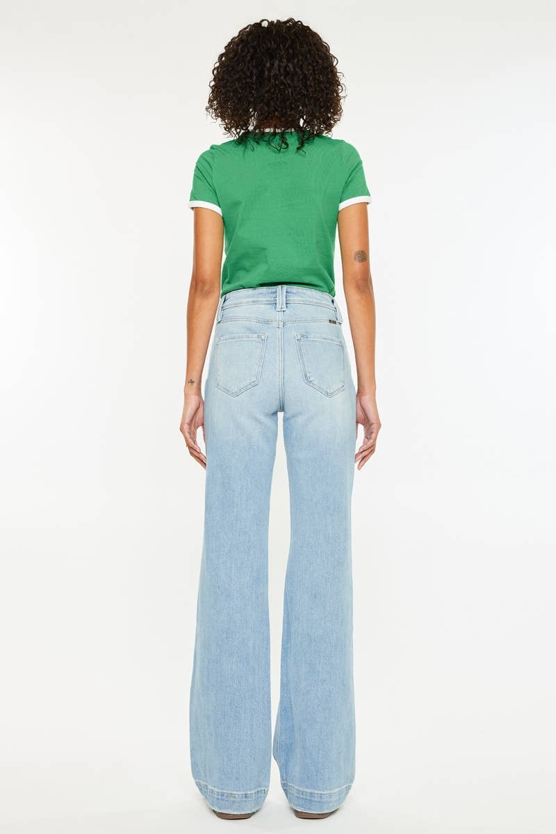 Kan Can High Rise Flare Jeans
