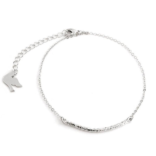 Hammered Bar Bracelet