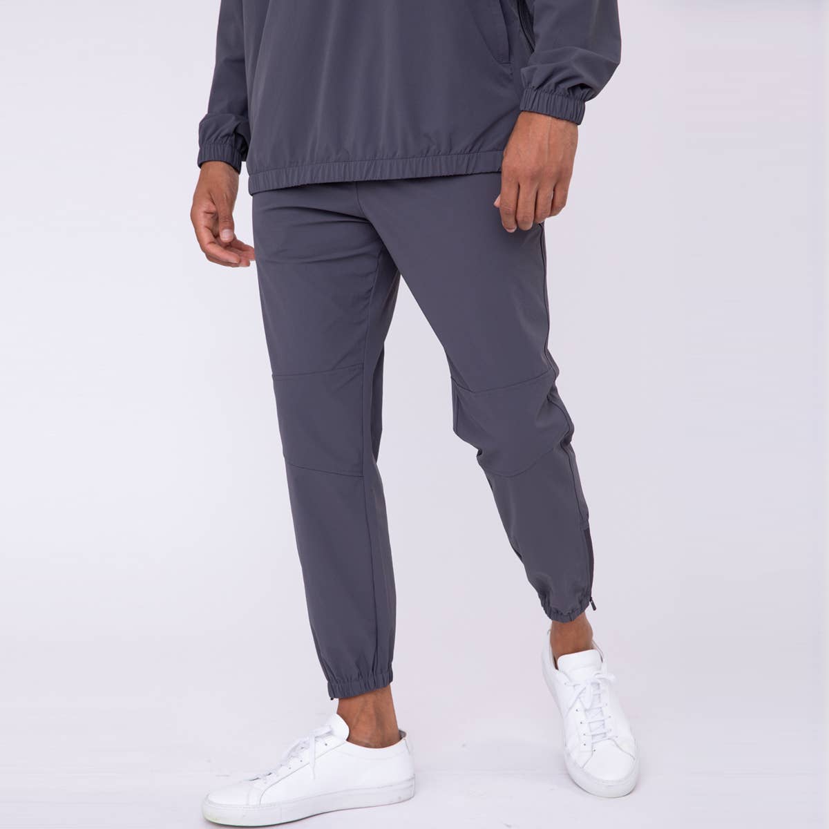 Side Zip Ankle Joggers