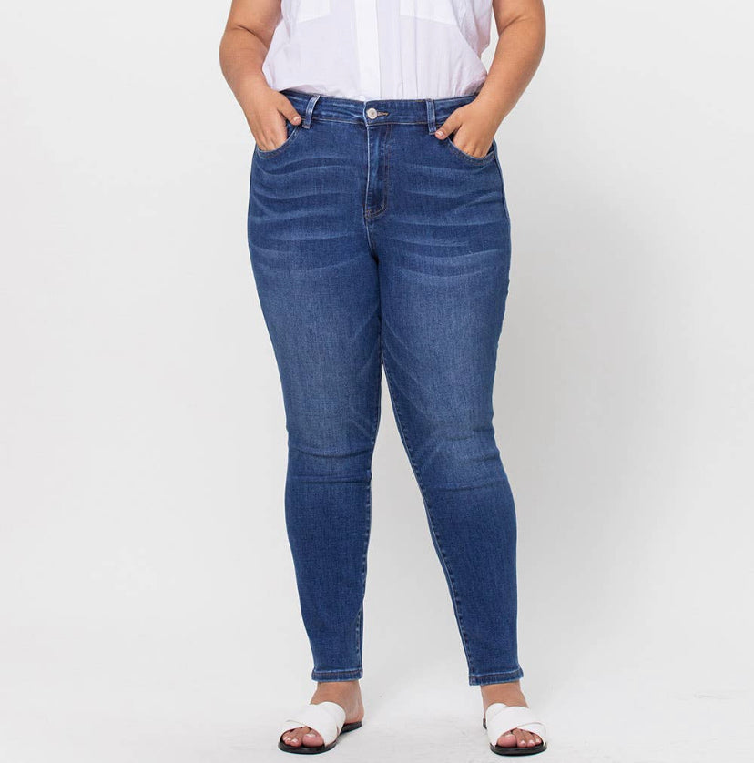 Vervet-High Rise Skinny Jeans